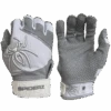 2022 Spiderz PRO Model Batting Gloves: White/Grey