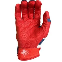 2023 Spiderz Pro Model Batting Gloves: White/Red/Navy -EASTON Shop 2023SpiderzProModelBattingGloves White Red Navy2023SpiderzProModelBattingGloves White Red Navy 2