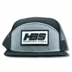 Headbanger Sports Lifestyle Pacific P787 6-Panel Arch Snapback Hat: Black / Heather Grey -EASTON Shop 22 9145188c 51e0 45d2 928e 8fa5a0fcdd01