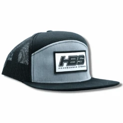 Headbanger Sports Lifestyle Pacific P787 6-Panel Arch Snapback Hat: Black / Heather Grey -EASTON Shop 23 3abc839e 35ea 4e00 b0b3 d5309c7b46f5