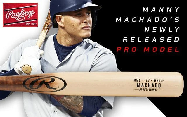 Rawlings Pro Label Manny Machado Maple Wood Baseball Bat: MM8PL 2 Rawlings Pro Label Manny Machado Maple Wood Baseball Bat: MM8PL - Image 2