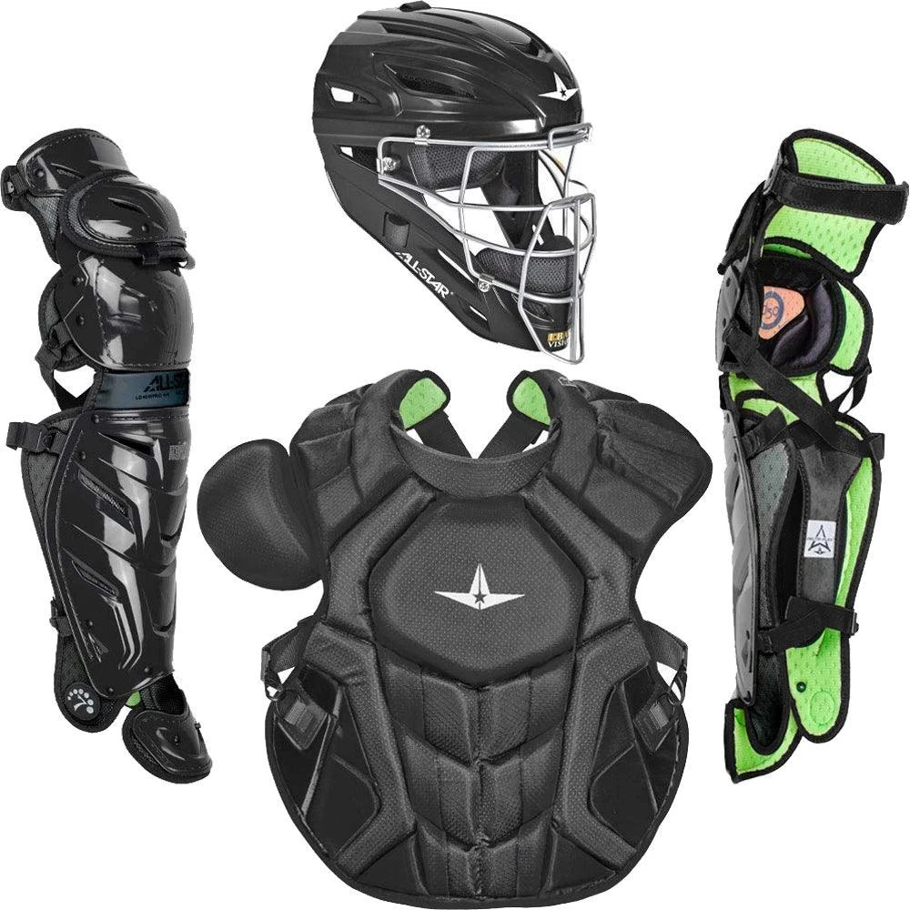 All-Star S7 Axis Elite (Ages 9-12) Solid Catcher's Kit NOCSAE Approved: CKCC912S7XS 2 All-Star S7 Axis Elite (Ages 9-12) Solid Catcher's Kit NOCSAE Approved: CKCC912S7XS - Image 2