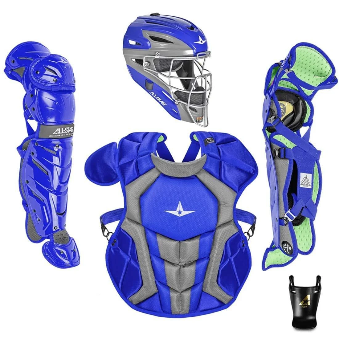 All-Star S7 Axis Elite (Ages 12-16) Catcher's Kit NOCSAE Approved: CKCC1216S7X 4 All-Star S7 Axis Elite (Ages 12-16) Catcher's Kit NOCSAE Approved: CKCC1216S7X - Image 4