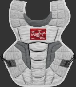 Rawlings Youth White/Silver VELO 2.0 Catcher's Gear Box Set: CSV2Y-W/SIL -EASTON Shop CSV2A W SIL ChestProtector