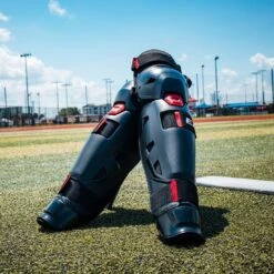 Easton Hellcat Slowpitch Fielding Leg Guards: EHCATL -EASTON Shop EastonHellcatSlowpitchFieldingLegGuards EHCATL 1