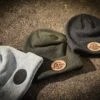 Headbanger Sports Way Gooder Leather Patch Beanies: Multiple Colors
