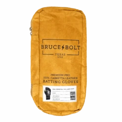 Bruce Bolt PREMIUM PRO Long Cuff Batting Gloves: Black -EASTON Shop LC BLKG BAG