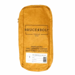 Bruce Bolt PREMIUM PRO Long Cuff Batting Gloves: White -EASTON Shop LC WHTG BAG