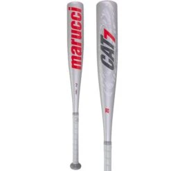 Marucci CAT 7 Silver (-10) Junior Big Barrel Baseball Bat: MJBBC72S