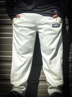 Headbanger Sports Performance Fleece Lined Sweatpants: Cream -EASTON Shop PNGimage 55e75000 87d2 4b67 986e 362074a6a01f