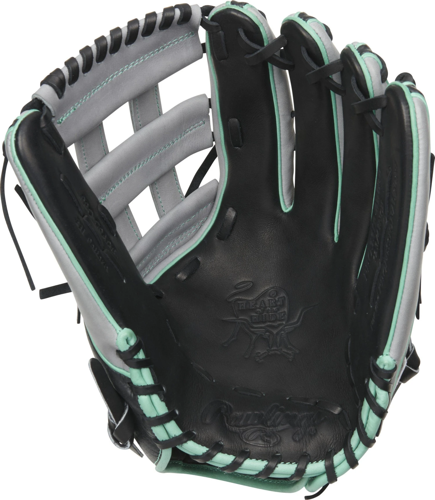 Rawlings Heart Of The Hide Hyper Shell 12.75" Baseball Glove: PRO3319-6BGCF 2 Rawlings Heart Of The Hide Hyper Shell 12.75" Baseball Glove: PRO3319-6BGCF - Image 2