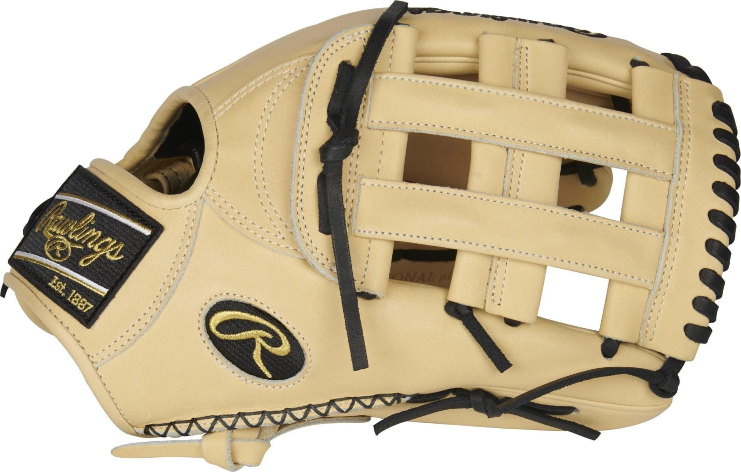 Rawlings Pro Preferred 12.75" Outfield Baseball Glove: PROS3039-6CSS 3 Rawlings Pro Preferred 12.75" Outfield Baseball Glove: PROS3039-6CSS - Image 3