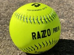 DeMarini RAZZO 12" PRO M USSSA Slowpitch Softballs (Dozen): WTDRZPMC12UB -EASTON Shop PhotoMar11 121157PM