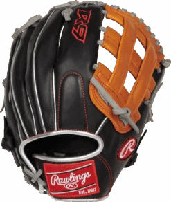 Rawlings R9 Contour Series 12" Infield/Pitcher's Baseball Glove: R9120U-6BT