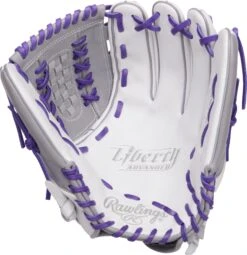 Rawlings Liberty Advanced Color Series 12.5" Fastpitch Glove: RLA125 (Multiple Colors) -EASTON Shop RLA125 18WPG 1 png