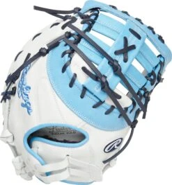 Rawlings Liberty Advanced Color Series 13" Fastpitch First Base Mitt: RLADCTSB (Multiple Colors) -EASTON Shop RLADCTSBWCBN 2 png