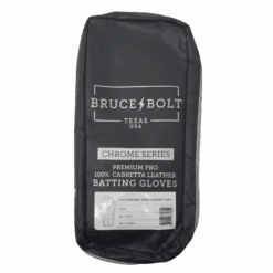 Bruce Bolt PREMIUM PRO Chrome Series Short Cuff Batting Gloves: White -EASTON Shop SC CHRW BAG