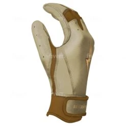 Bruce Bolt PREMIUM PRO Gold Series Batting Gloves: Short Cuff -EASTON Shop SC GLD SIDE