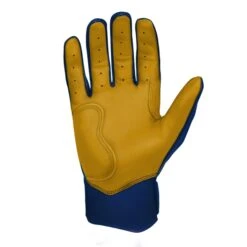 Bruce Bolt PREMIUM PRO Short Cuff Batting Gloves: Navy -EASTON Shop SC NVYG PALM