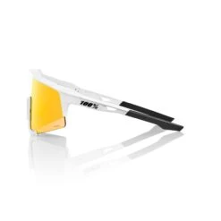 100% SPEEDCRAFT Sunglasses Soft Tact Off White - HiPER Red Multilayer Mirror Lens -EASTON Shop SP21 SPEEDCRAFT 60007 00009 PROFILE