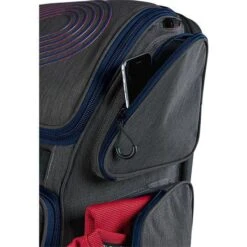 DeMarini Special Ops Front Line Wheeled Roller Bag: WB57109 -EASTON Shop SidePocketView