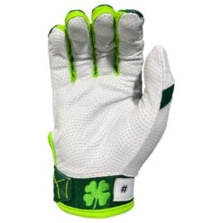 2023 Spiderz Ltd Ed "Lucky" ENDITE Batting Gloves: Dark Green/Kelly Green/White 5 2023 Spiderz Ltd Ed "Lucky" ENDITE Batting Gloves: Dark Green/Kelly Green/White -EASTON Shop Spiderz Lucky Batting Gloves 2