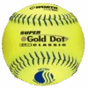 Worth 12" USSSA Super Gold Dot Classic M Softballs (Dozen): UC12SY