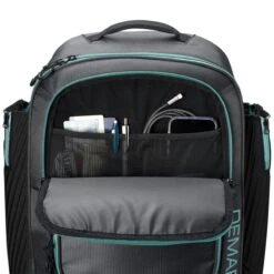2022 DeMarini Spectre Baseball And Softball Backpack: WB57176 36 2022 DeMarini Spectre Baseball And Softball Backpack: WB57176 -EASTON Shop WB5717602 6 Spectre Backpack Grey Mint.png.cq5dam.web .1200.1200