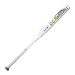 2023 DeMarini Paul Saddler 13" SSUSA Senior Slowpitch Softball Bat: WBD2347010 -EASTON Shop WBD2347010 1 Paul Sadler Signature SP WH GD.png.cq5dam.web .1200.1200