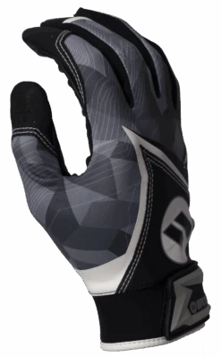 2020 Black Worth Batting Gloves: WBGL20-BLK 5 2020 Black Worth Batting Gloves: WBGL20-BLK -EASTON Shop WBGL20 BLK side