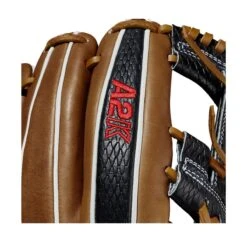 2021 Wilson A2K 1787 11.75" Infield Baseball Glove: WBW1000601175 -EASTON Shop WBW100060 5 A2K IF 1787 1175 SaddleTan BlackSnakeSS.png.cq5dam.web .1200.1200