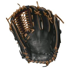2021 Wilson A2K D33SS 11.75" Pitcher's Baseball Glove: WTA2KRB21D33 -EASTON Shop WBW100063 1 A2K P D33 1175 BlackSnakeSS SaddleTan.png.cq5dam.web .1200.1200