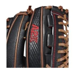 2021 Wilson A2K D33SS 11.75" Pitcher's Baseball Glove: WTA2KRB21D33 -EASTON Shop WBW100063 5 A2K P D33 1175 BlackSnakeSS SaddleTan.png.cq5dam.web .1200.1200