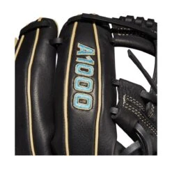 2022 Wilson A1000 DP15 11.5" Infield Baseball Glove: WTA10RB22DP15 -EASTON Shop WBW100132 5 A1000 DP15 IF 115 Blue Black Blonde.png.cq5dam.web .1200.1200