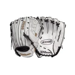 2022 Wilson A1000 V125 12.5" Outfield/Pitcher's Fastpitch Softball Glove: WTA10RF22V125 -EASTON Shop WBW100182 8 A1000 FP V125 OF 125 White Black.png.cq5dam.web .1200.1200