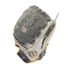 2021 Wilson A2000 V125SS 12.5" Utility Fastpitch Glove: WBW100214125 -EASTON Shop WBW100214 2 A2000 P OF V125 125 WhiteSS Gold GreySnakeSkin.png.cq5dam.web .1200.1200