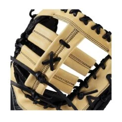 2021 Wilson A2K Jose Abreu GM JAB79 12.5" Baseball First Base Mitt: WTA2KRB21JAB79GM -EASTON Shop WBW100233 4 A2K Jose Abreu GM 125 BlackSS Blonde.png.cq5dam.web .1200.1200