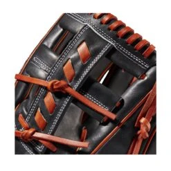 2022 Wilson A2000 1716 11.5" Infield Baseball Glove: WTA20RB221716 -EASTON Shop WBW100389 4 A2000 Leather 1716 IF 115 Black Copper.png.cq5dam.web .1200.1200