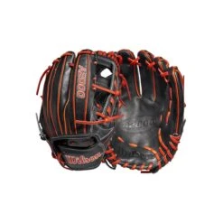 2022 Wilson A2000 1716 11.5" Infield Baseball Glove: WTA20RB221716 -EASTON Shop WBW100389 8 A2000 Leather 1716 IF 115 Black Copper.png.cq5dam.web .1200.1200