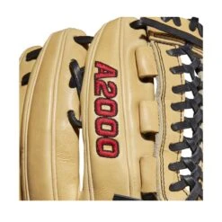 2022 Wilson A2000 D33 11.75" Pitcher's Baseball Glove: WTA20RB22D33 -EASTON Shop WBW100393 5 A2000 Leather D33 1175 Blonde Black.png.cq5dam.web .1200.1200