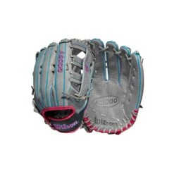Wilson A2000 SCSP13SS 13" Slowpitch Softball Fielding Glove: WBW10040213 -EASTON Shop WBW100402 8 A2000 SP13 SC 13 GreyDimpled GreySS BlackSS.png.cq5dam.web .1200.1200