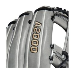 2022 Wilson A2000 H75 11.75" Infield Fastpitch Softball Glove: WTA20RF22H75 -EASTON Shop WBW100437 5 A2000 FP IF H75 1175 Grey White.png.cq5dam.web .1200.1200