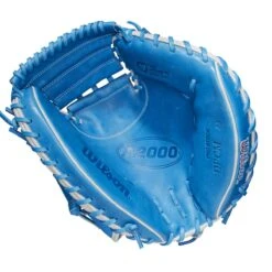 2023 Wilson A2000 Love The Moment CM33 33" Baseball Catcher's Mitt: WBW10084833 -EASTON Shop WBW100848 1 A2000 C LTM CM33 33 AutismSpeaksBlue.png.cq5dam.web .1200.1200