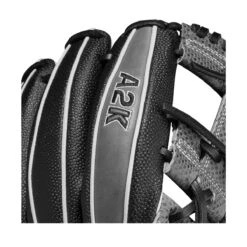 2023 Wilson A2K SC1787SS 11.75" Infield Baseball Glove: WBW1008921175 -EASTON Shop WBW100892 5 A2K IF 1787SC 1175 BlackSS GreyDimple Grey.png.cq5dam.web .1200.1200