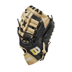 2023 Wilson A2000 1679 Super Skin 12.5" Baseball First Base Mitt: WBW100979125 -EASTON Shop WBW100979 2 A2000 1B 1679SS 125 Black BlackSS Blonde.png.cq5dam.web .1200.1200