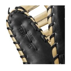 2023 Wilson A2000 1679 Super Skin 12.5" Baseball First Base Mitt: WBW100979125 -EASTON Shop WBW100979 6 A2000 1B 1679SS 125 Black BlackSS Blonde.png.cq5dam.web .1200.1200