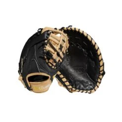 2023 Wilson A2000 1679 Super Skin 12.5" Baseball First Base Mitt: WBW100979125 -EASTON Shop WBW100979 8 A2000 1B 1679SS 125 Black BlackSS Blonde.png.cq5dam.web .1200.1200