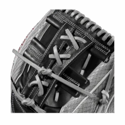 2023 Wilson A2000 FP75SS 11.75" Infield Fastpitch Glove: WBW1009911175 -EASTON Shop WBW100991 4 A2000 FP FP75SS 1175 GreySnakeSS Black Red