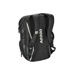 Wilson A2000 Players Backpack Bat Bag: WTA2000 19 Wilson A2000 Players Backpack Bat Bag: WTA2000 -EASTON Shop WTA20BPBL 3 Wilson A2000 Backpack Black Silver Back.png.cq5dam.web .1200.1200
