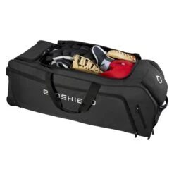 Evoshield Stone Wall Wheeled Bag (Multiple Colors): WTV9400 -EASTON Shop WTV9400BL 4 Evoshield Stonewall Wheeled Bag Interior.png.cq5dam.web .1200.1200